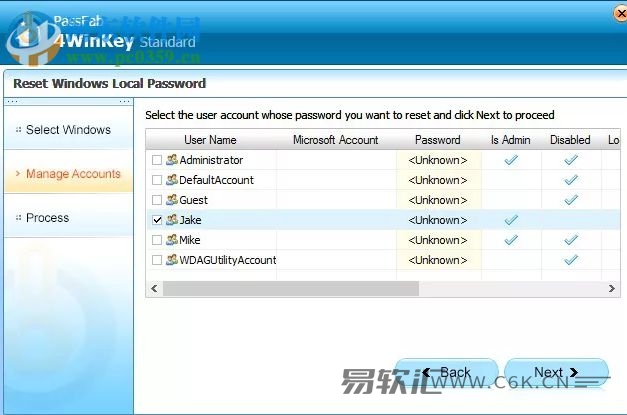 PassFab 4WinKey重置/删除Windows登录密码的方法