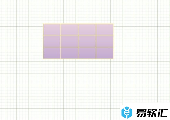 Draw.io修改表格边框线颜色的教程