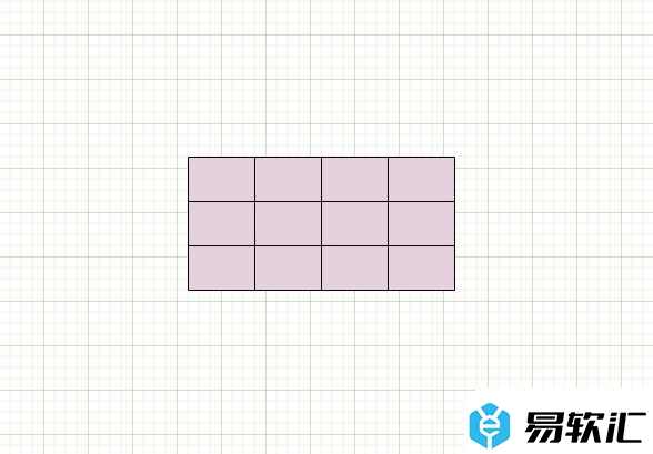 Draw.io给表格单元格填充颜色的教程