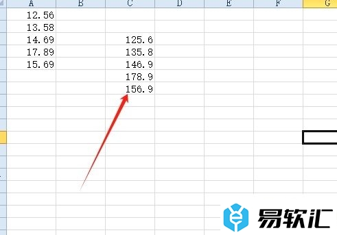 excel将小数点往前挪一位的教程