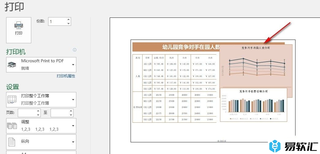 Excel表格文档无法打印图表的解决方法