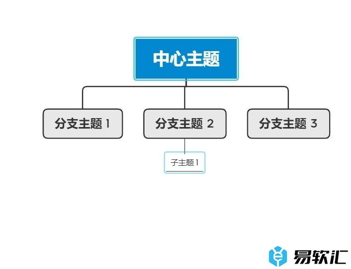 xmind把括号调成纵向的教程