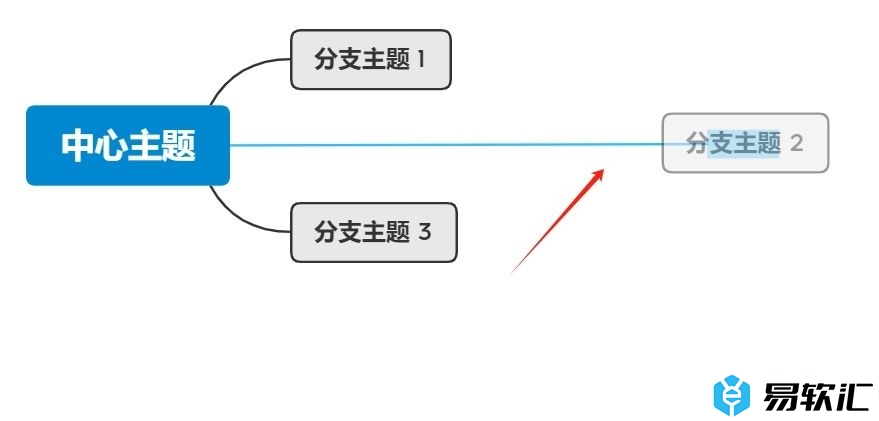 xmind拉大主题间距的教程