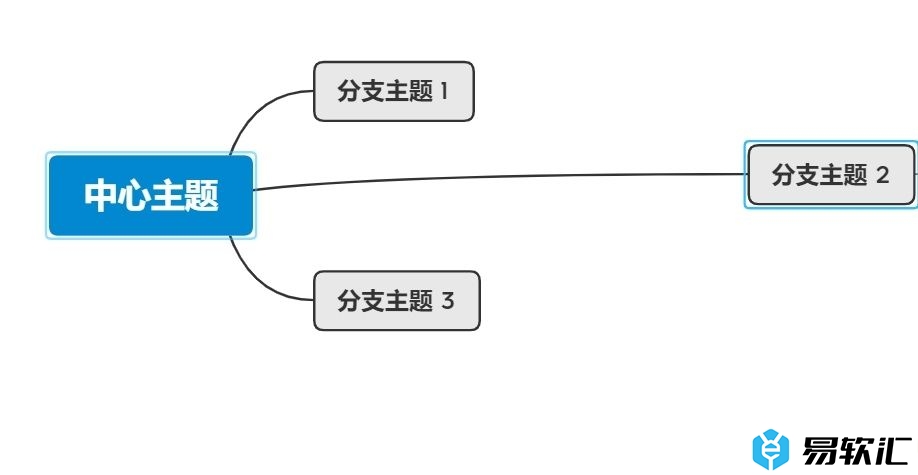 xmind拉大主题间距的教程