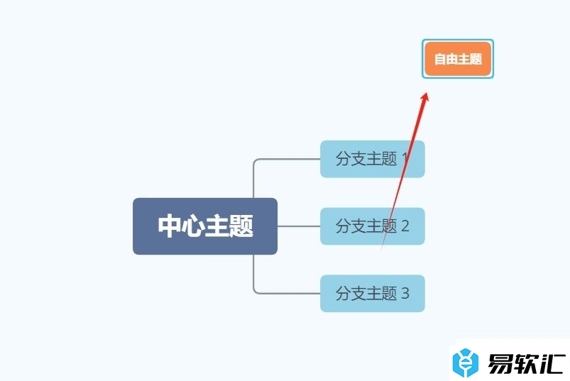 ​xmind画箭头的教程