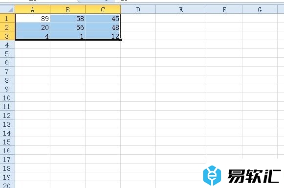 excel将每个数都乘以100的教程